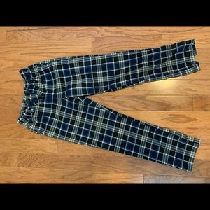 pacsun/ brandy melville plaid pants